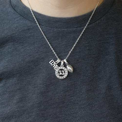 Inspired Silver - Silver Circle Charm 18 Inch Necklace with Cubic Zirconia Jewelry3