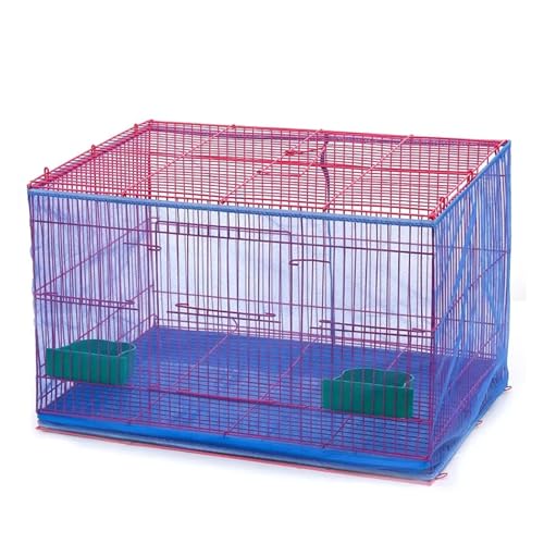 Filet de protection pour cage à oiseaux bleu, taille réglable 190-250cm - 8