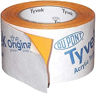 Tyvek Tape 100% Genuine DuPont Acrylic Single Sided Tape NEW