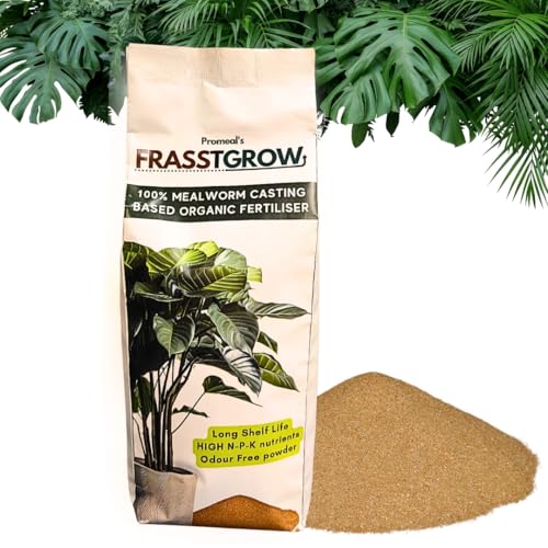 Image of Promeal Pure Worm Castings Manure - Mealworm Frass Fertilizer for Plants | Odourless & Powerful Like Vermicompost, Cow Dung, and Neem Cake | Natural Soil Conditioner (250gm)