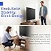 TV Stand Legs, Universal TV Legs Replacement with Non-Slip TV Feet, Table Top TV Stand Base Compatible with Samsung LG Sharp TVs Most 24-55 inch