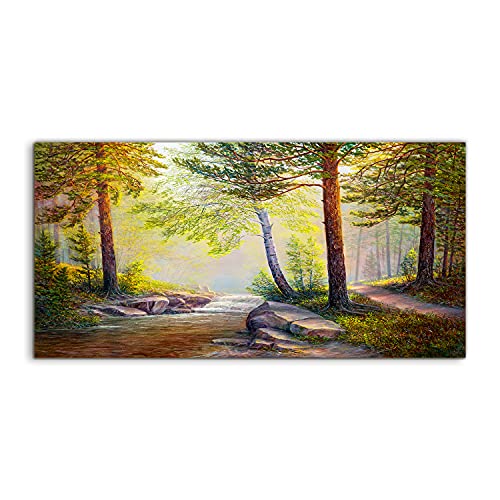 Image sur verre trempé Coloray 120x60cm, tableau d'art mural de prestige