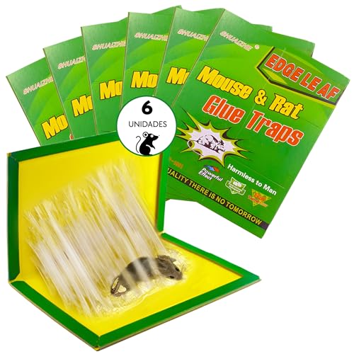 Trampa Adhesiva para Ratas y Ratones (6)