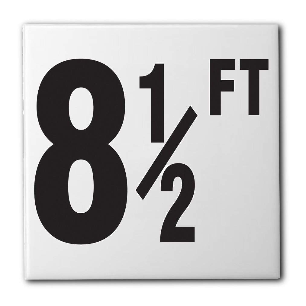 Ceramic Swimming Pool Waterline Depth Marker 