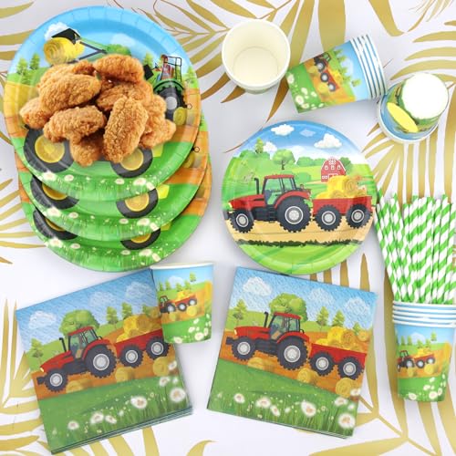 Forniture per feste di compleanno con trattore