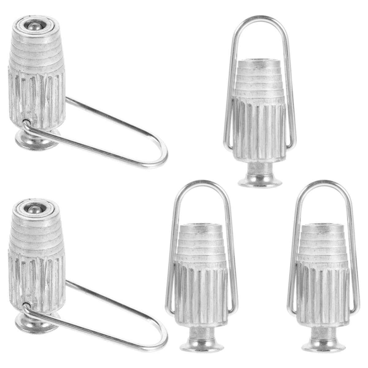 Tendeur de fil à linge PRETYZOOM en alliage d'aluminium, lot de 5