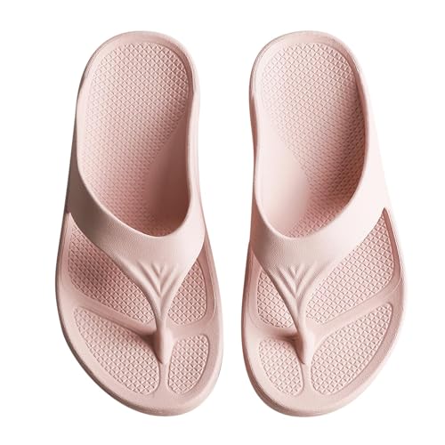 Image of Women Arch Support Flip Flops EVA Thong Sandals | Comfortable,Waterproof,Lightweight,Slip Resistant,Shock Absorbing,Beach Shower Daily Wear