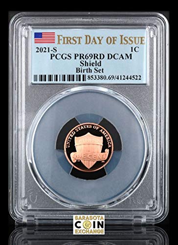 2021 S Lincoln one cent proof Penny PCGS PR-69