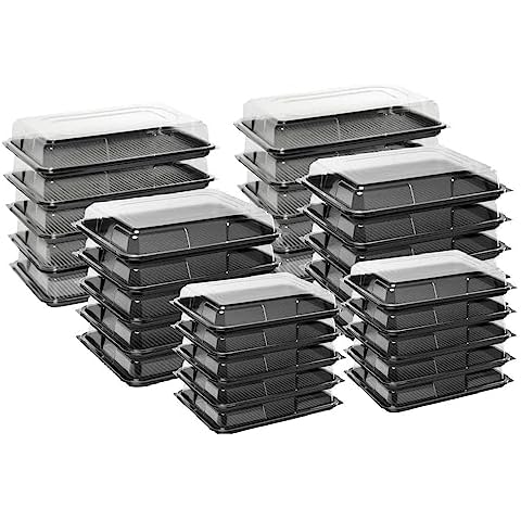 Caterline Stackable Food Platter Trays Cover