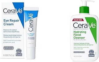 CeraVe Crema reparadora de ojos | 0.5 onzas y...