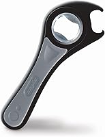 Zyliss 5-Way Opener: Versatile Jar, Bottle, Can & Cap Opener with Ergonomic Grip - Kitchen Essential