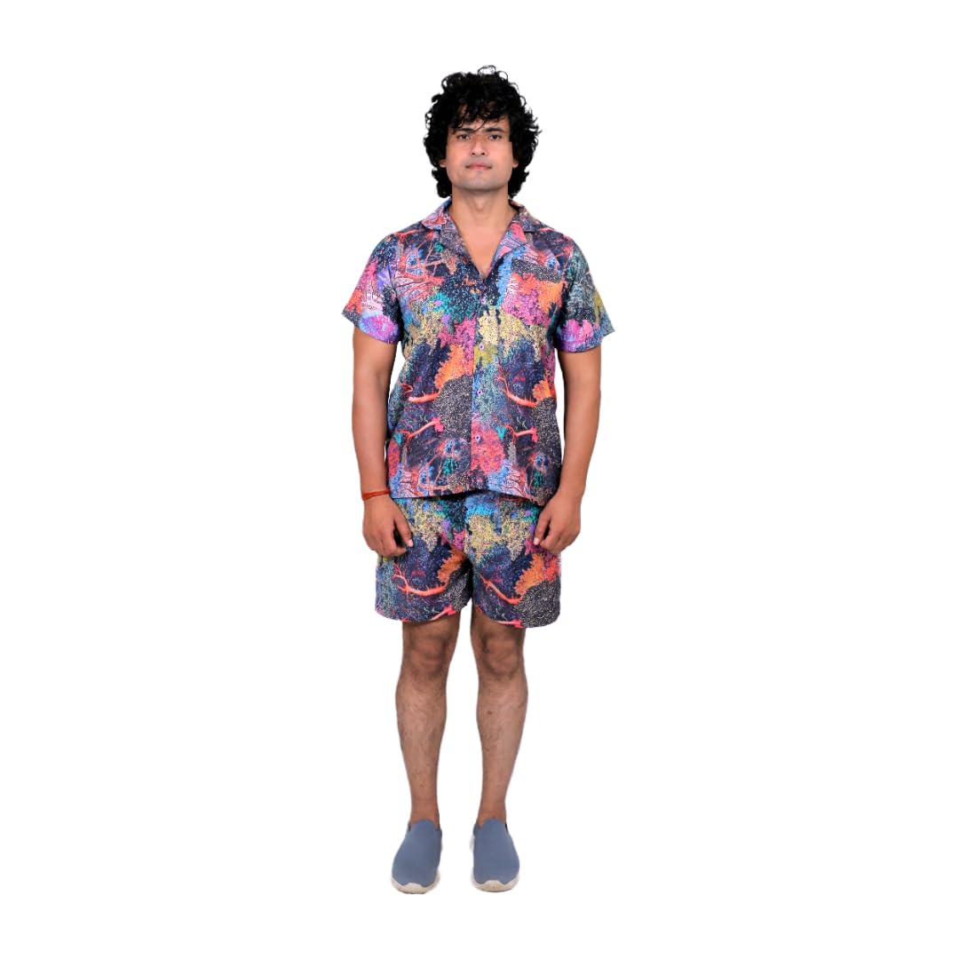 Shirts with Shorts Night Suit Set Printed-picture-32