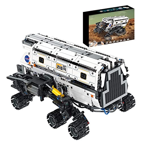 SPLD Technik Kran Bausteine, 10966 Telie MOC Fernbedienung Auto Bausteine Engineering Truck Modell Große Klemmbausteine… – Bild 3