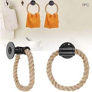 Ropetowelringwallmountvintagecastirontowelrackindustrialstoragetoilettowelholderrustichandtowelhangerforshowerbathroombedroomkitchen Urban Country Home Decor Rope towel ring wall mount vintage cast iron towel rack industrial storage toilet towel holder rustic hand towel hanger for showerbathroombedroomkitchen urban country home decor