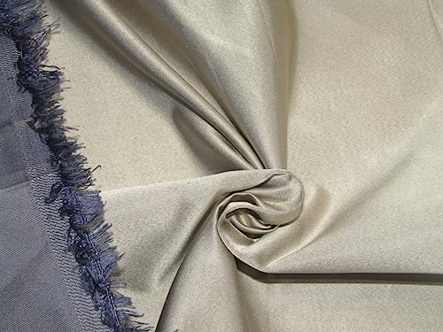 Silk Dutchess 6126 Crème foncée tissu de 152,4 cm de large pour couture couture