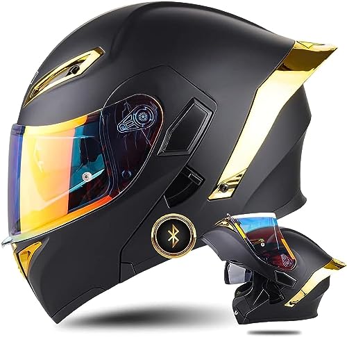 Casque moto intégral Bluetooth modulable idéal pour balades et trajets
