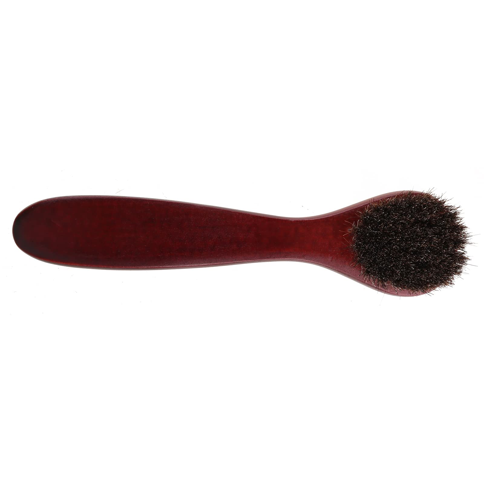Brosse à Bottes En Crin De Cheval - Poignée En Bois - Nettoyage & Polissage Chaussures