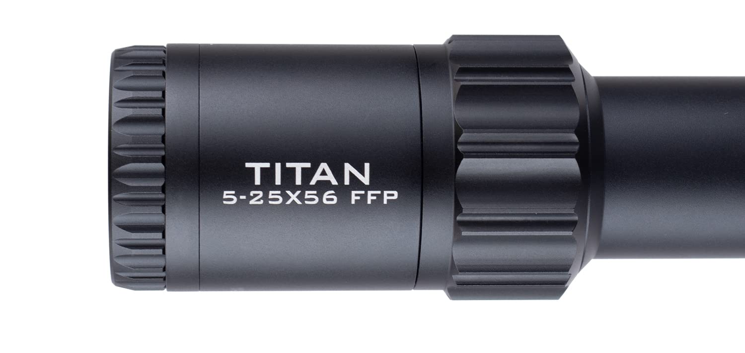 Amazon.com : Titan Rifle Scope 5-25x56 FFP w/ Zerostop, 34mm Tube