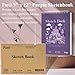 Purple Sketch Book for Women - 9