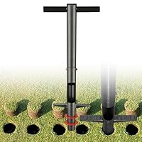 Zwiebelpflanzer mit ergonomischem Griff – Robustes Blumenwiebelpflanzer Pflanzwerkzeug zum Einsetzen von Blumenzwiebeln, Beetpflanzen, Tulpen, Krokussen, Dahlien, Gladiolen & Lilien