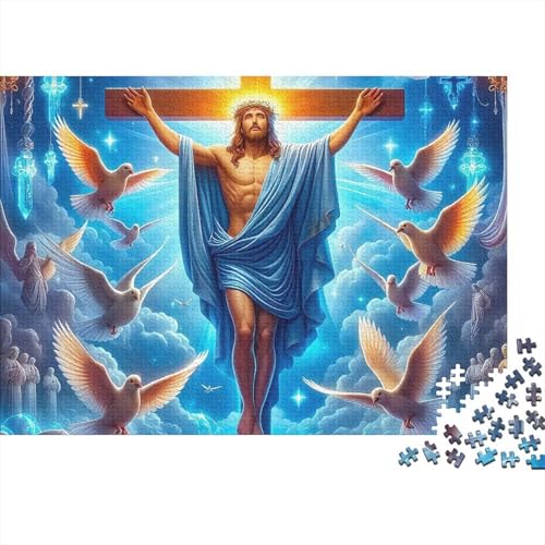 Rompecabezas de Jesús de 1000 piezas, el regalo educativo ideal para mujeres adultas