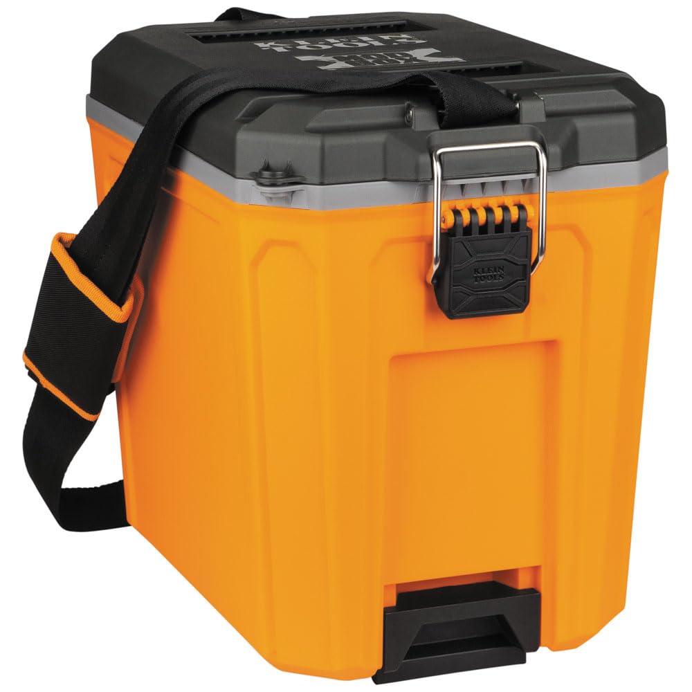 Klein Tools 62204MB MODbox Cooler, 17-Quart Insulated Cooler, Holds 24 Cans, Keeps Cool 30 Hours, Connects to MODbox Mobile Workstation