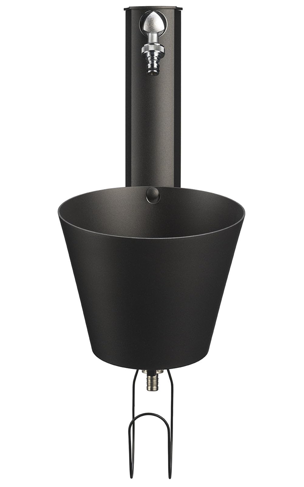 Fontaine murale de jardin avec double robinet Belfer 42/PRS Anthracite