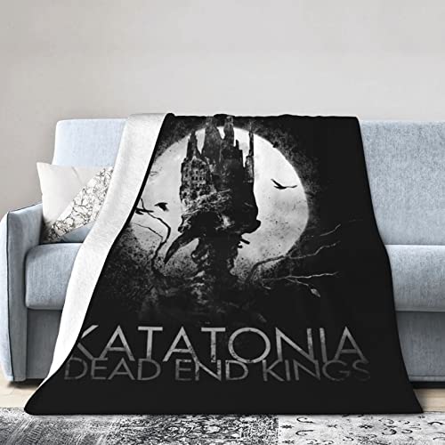 Katatonia Dead End Kings Blanket Super Soft Flannel Plush Fluffy Light Warm Breathable Comfortable 80"X60" #TOP1