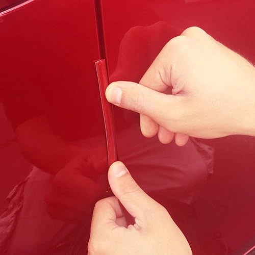 Miniatura 6 de Dawn Enterprises DGAR16-HG Protector de borde de puerta - Blanco escarchado (13)