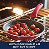 Rachael Ray Cook + Create Nonstick Frying Pan/Skillet, 8.5 Inch, Red #4