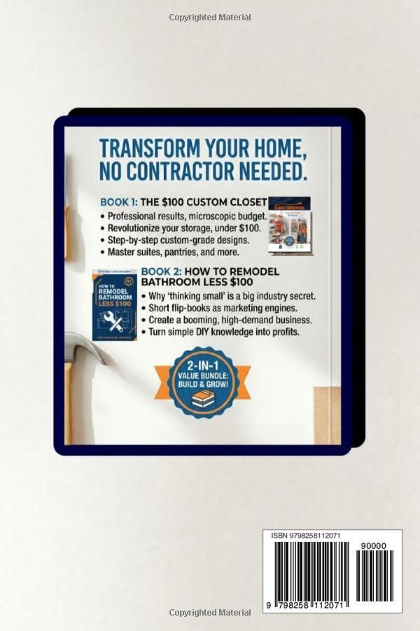 DIY CLOSET MAKEOVER: Cheap Home Remodel Projects Middle Class Homeowners Guide (CHEAP DIY REMODEL) image 3