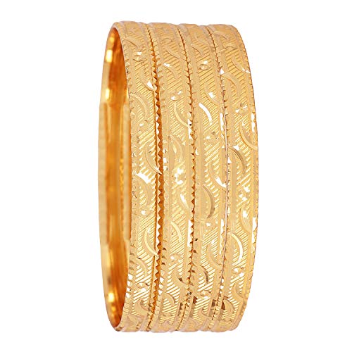 Set of 4 Latest Traditional One Gram Plated Bracelets