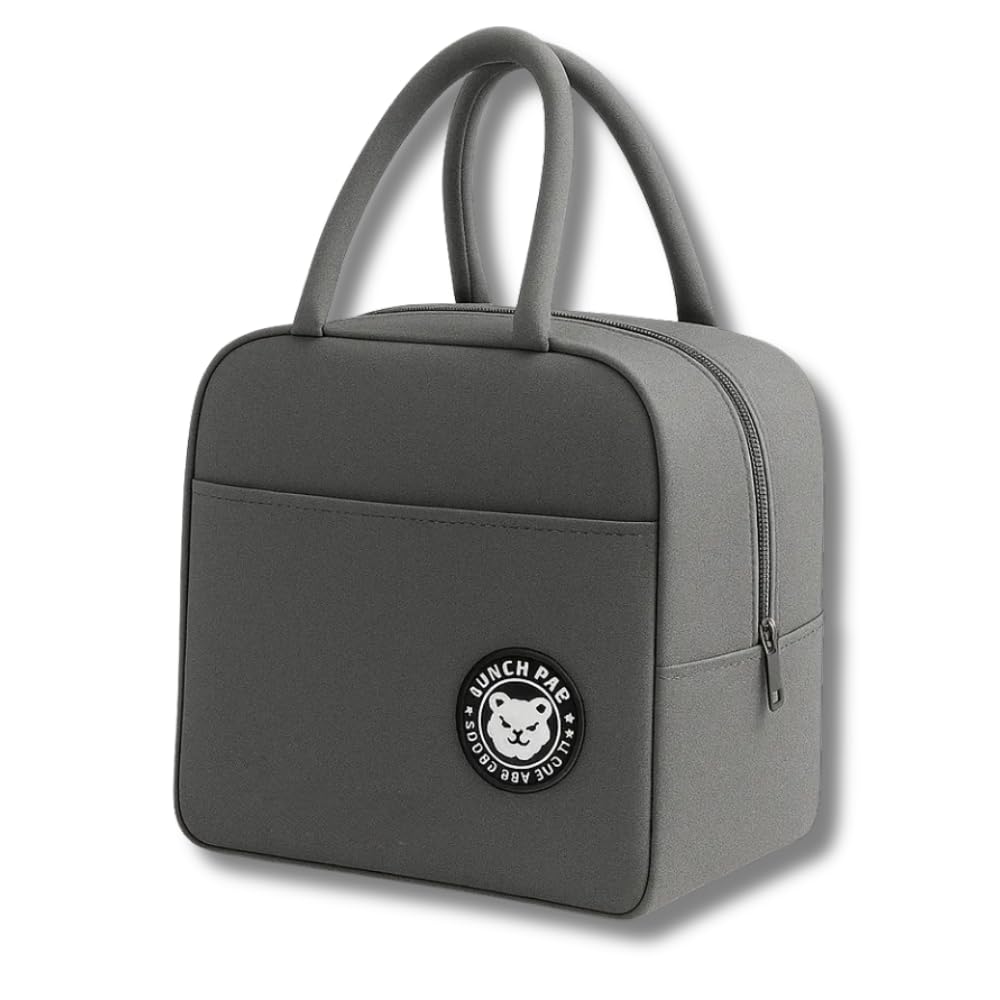 Bolsa Térmica Lancheira Portátil 5L Semi-Impermeável Necessaire Dobrável com Bolso