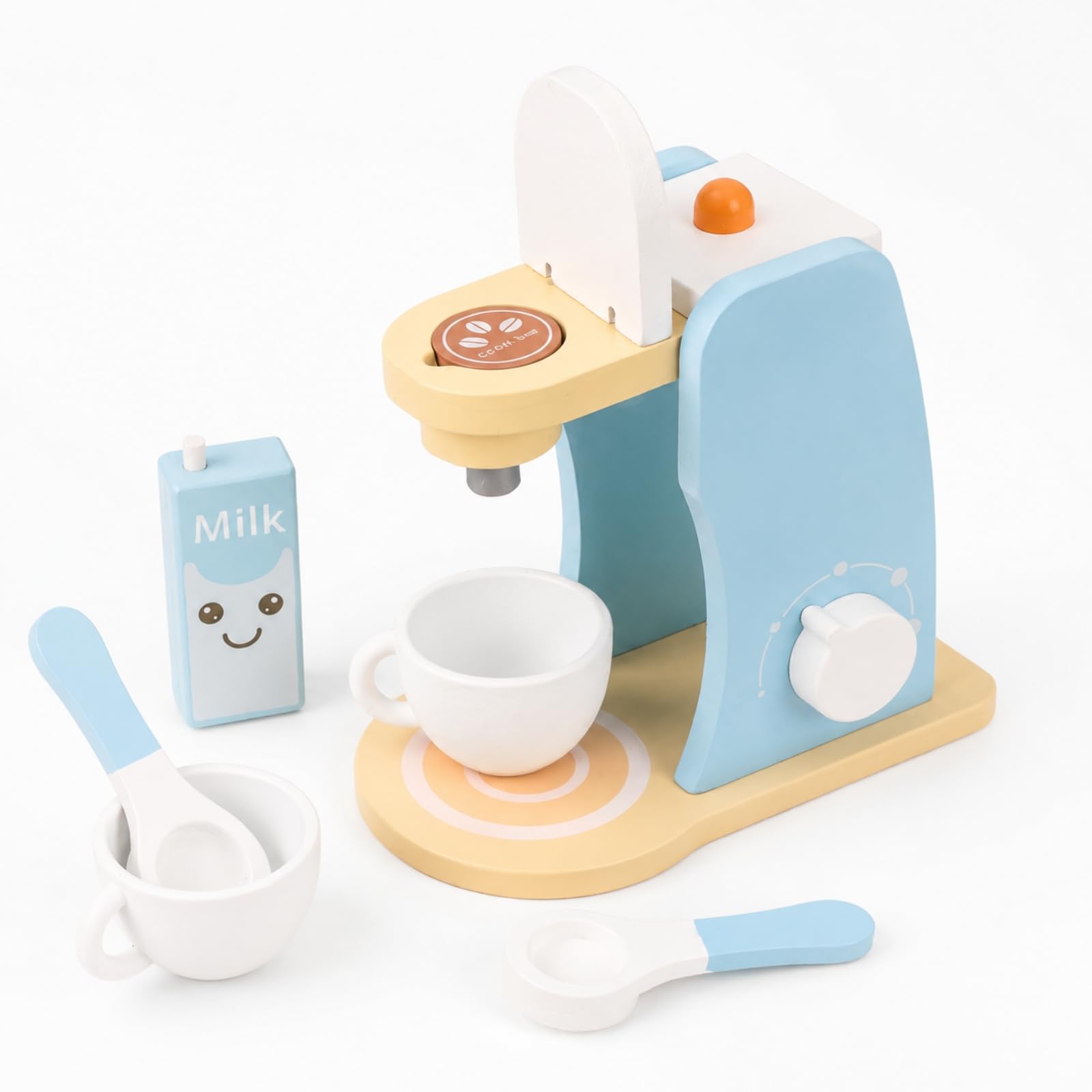 Juego Tocador Belleza Infantil No Tóxico Tocador con Espejo Educativo Juego Maquillaje con Accesorios para Niñas, Niños