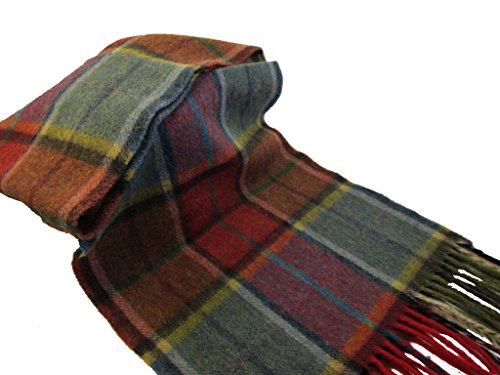 Biddy Murphy 100% Irish Lambswool Plaid Scarf, Soft & Warm, Celtic Tartan Pattern, Imported4