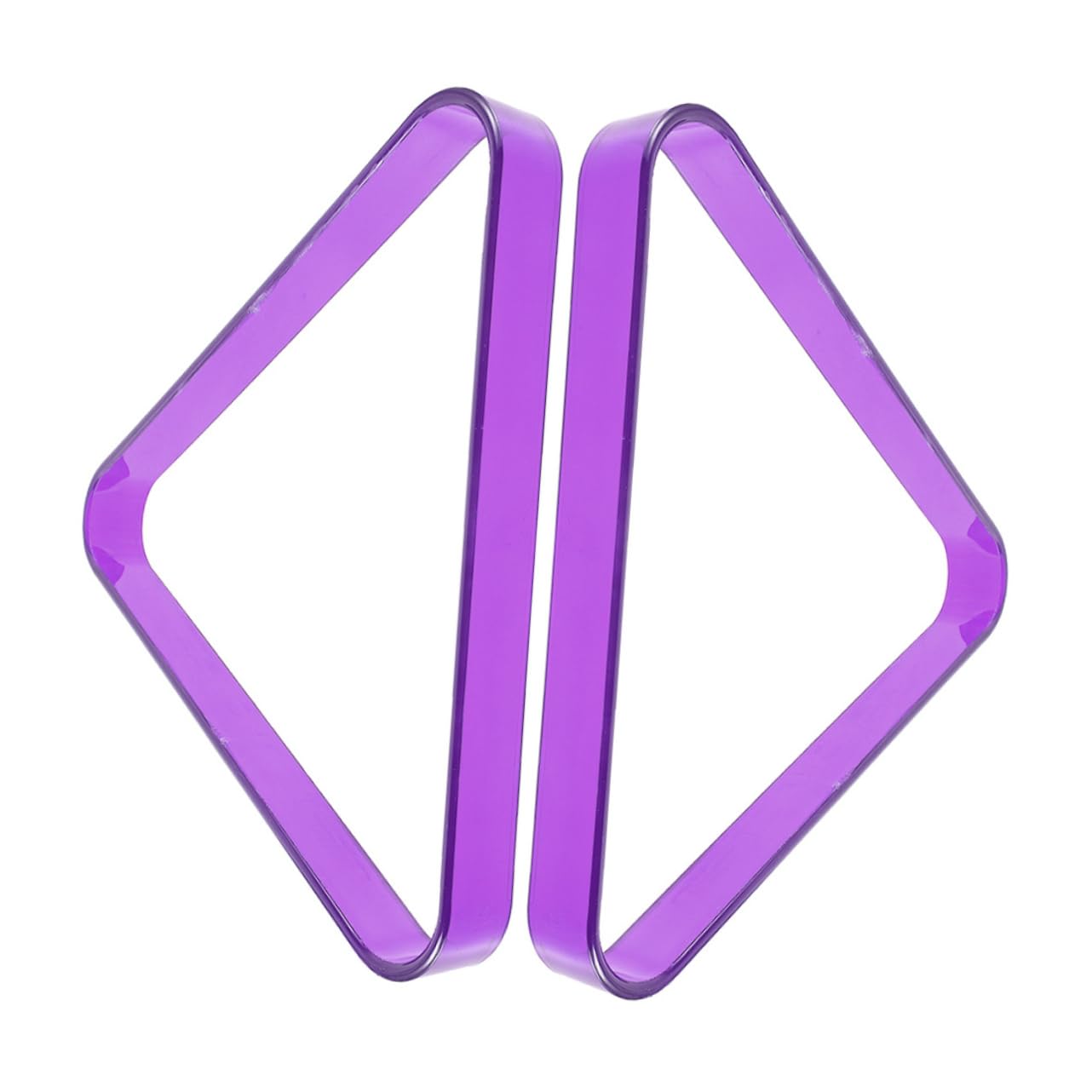 VANZACK 2pcs Billiard Ball Storage Rack for Billiards Pool Table Triangle Snooker Tripod Rack