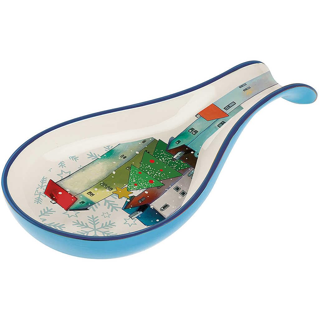 Egan Village Christmas Spoon Rest 21cmx10cm