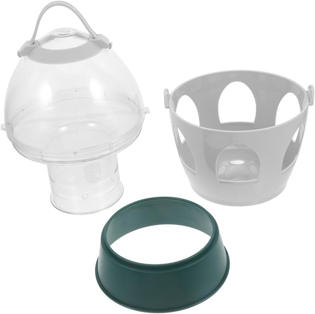 Abaodam Automatic Bird Water Dispenser Capacity Pet Bird Water Container for Pigeons Doves and Parrots Convenient Cage Accessory for Easy Watering and Reduced Mess
