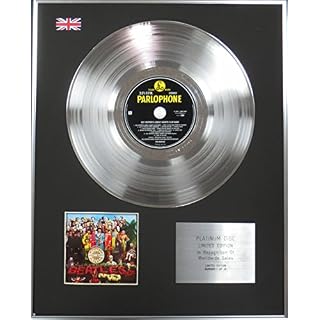 The Beatles – Edition Limitée – CD Platine disque – Sgt poivre - Les Beatles, Paul McCartney, John Lennon, RIngo Starr, George Harrison