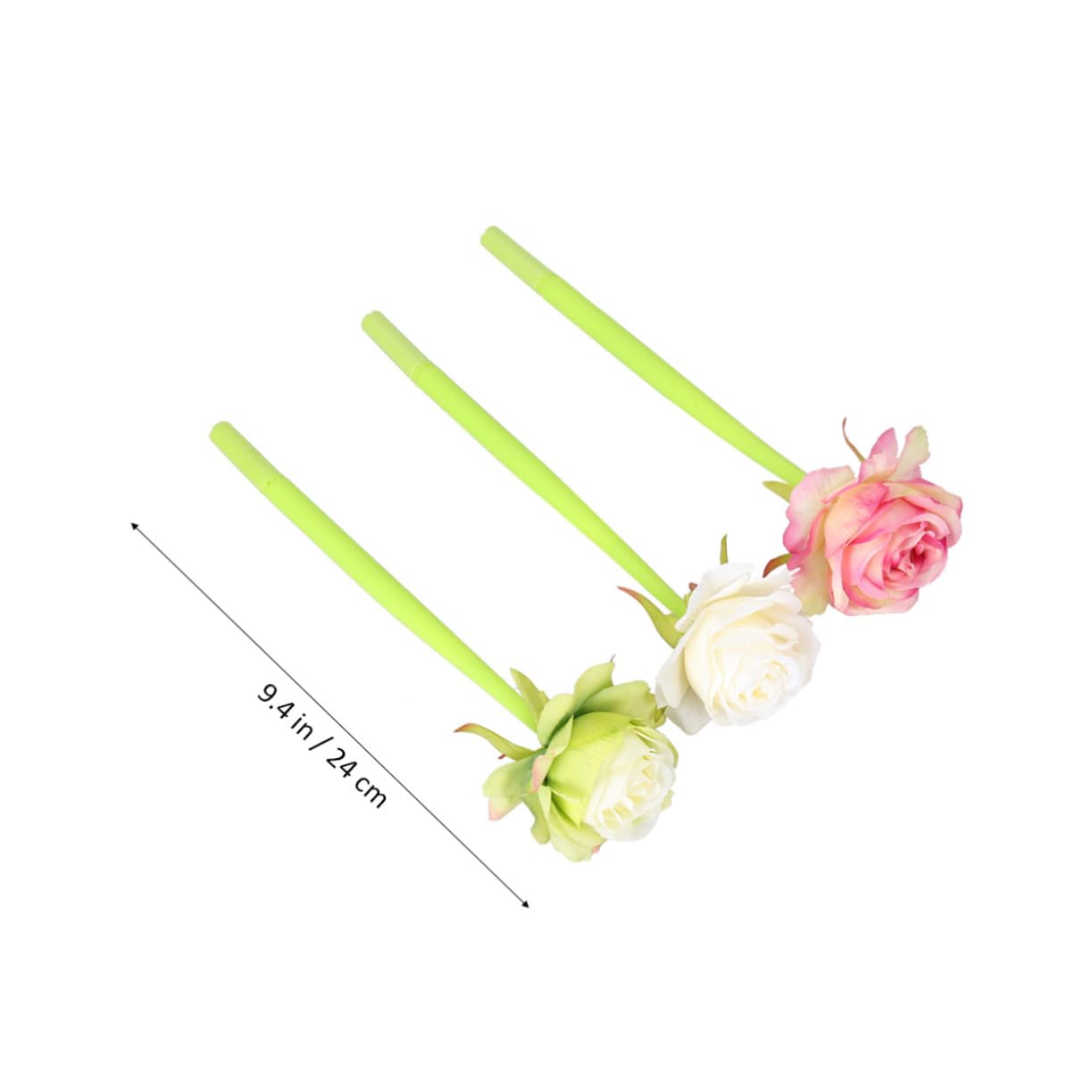 SHINEOFI 9pezzi Penne Gel Rosa Penne Creative e Romantiche Per Scrittura Casa Ufficio e Scuola Inchiostro Nero