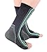 Doc Miller - Ankle Brace for Sprained Ankles, Achilles Tendonitis, Compression Support Sleeves for Women & Men, Best Brace for Pain Relief, Stability & Plantar Fasciitis Sock, 1 Pair, Green, Medium
