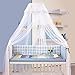 Joylife Baby Net Baby Toddler Bed Crib Dome Canopy Netting (White)