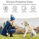 Tunejoy Schutzhülle kompatibel mit AirTag Hundehalsband Pet Loop Holder für Airtags Silikon Schutz Hülle für Airtag 4 Stück