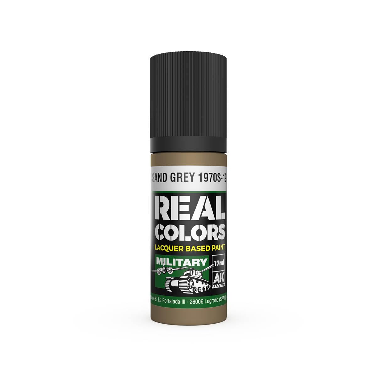 Ak Interactive Grey Ak Real Colors Rc881 Idf Sand 1970S-1980S (17Ml) (Old Rc095)