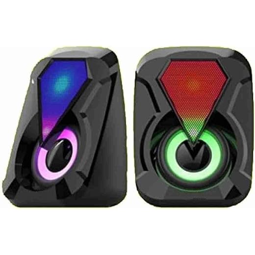 SKPM Vacotta Multimedia Speaker with RGB Light USB Power Spe