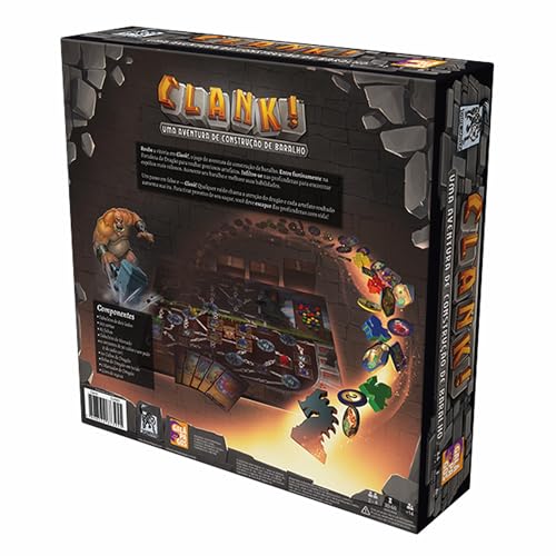 Galápagos,Clank!: Uma Aventura de Construção de Baralho,Jogo de Cartas,2 a 4 jogadores,14+, 30 a 60