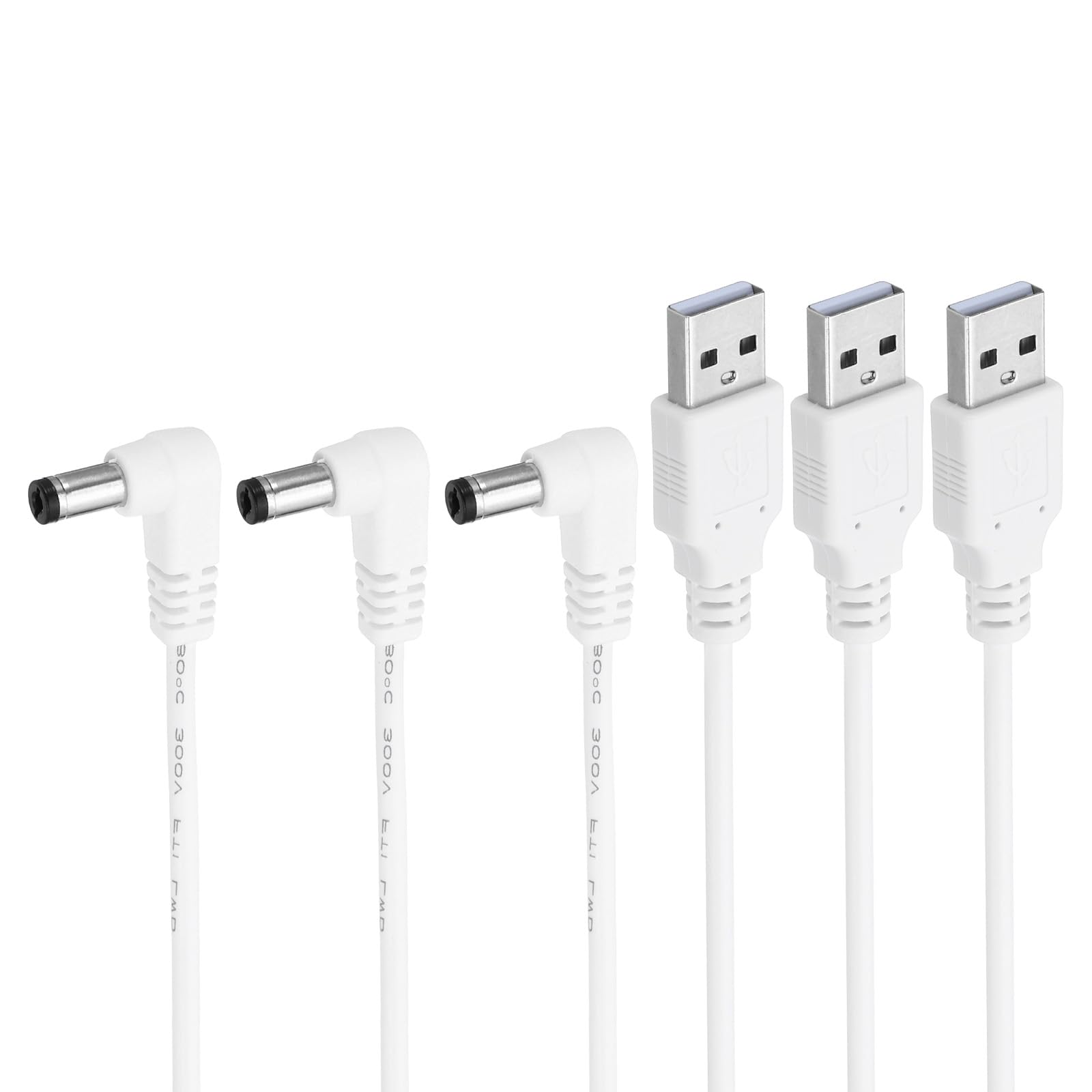 Cikonielf Câble Régulateur D'alimentation USB Vers DC 1.2m USB 5V à DC 8V Câble Amplificateur De