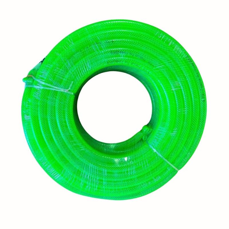 PIK Premium PVC Braided water pipe - Size 3/4 inch, 30 Meters long, Vibrant Parrot green color | With Accessories clamps & connector | Durable, flexible & Easy handling (B0CK4979DJ) Amazon Price History, Amazon Price Tracker