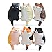 Produktbild Katze Kühlschrankmagnete Büromagnet, Komisch Kätzchen Küche Spielzeug Dekor Kühlschrank Katze Ornament,Geschenk für Dame Katzenliebhaber Neuheit Hintern 6 Pack