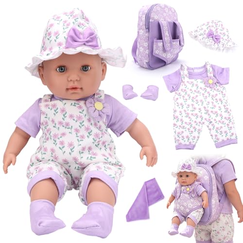 Muñeca Bebé Realista de 15 Pulgadas con Accesorios miniatura 1